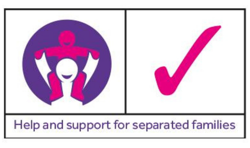logo for help and support for separated families approval
