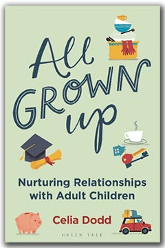 All Grown Up Book Cover - Author Celia Dodd
