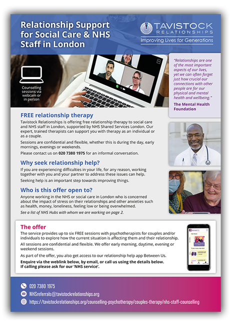 NHS Free Therapy Leaflet Covershot